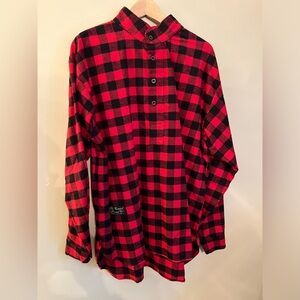 Vermont flannel co tunic